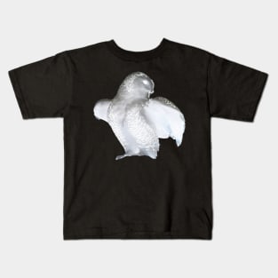 Owl White Glowing Kids T-Shirt